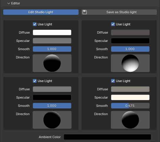 this really edits my studio Studio light editor